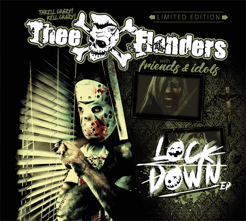 THEE FLANDERS - lockdown EP - CD Cover Front