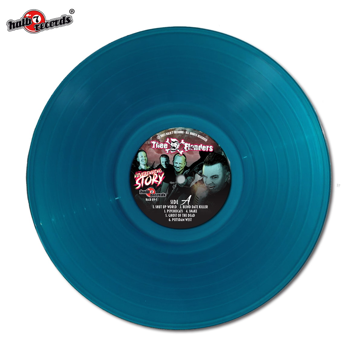 THEE FLANDERS	"Neverending Story" "SEA BLUE" Vinyl Edition (lim. 199)