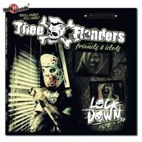 THEE FLANDERS with Friends and Idols "Lockdown EP"  Cover Front