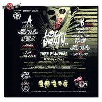 THEE FLANDERS with Friends and Idols "Lockdown EP" Cover Back