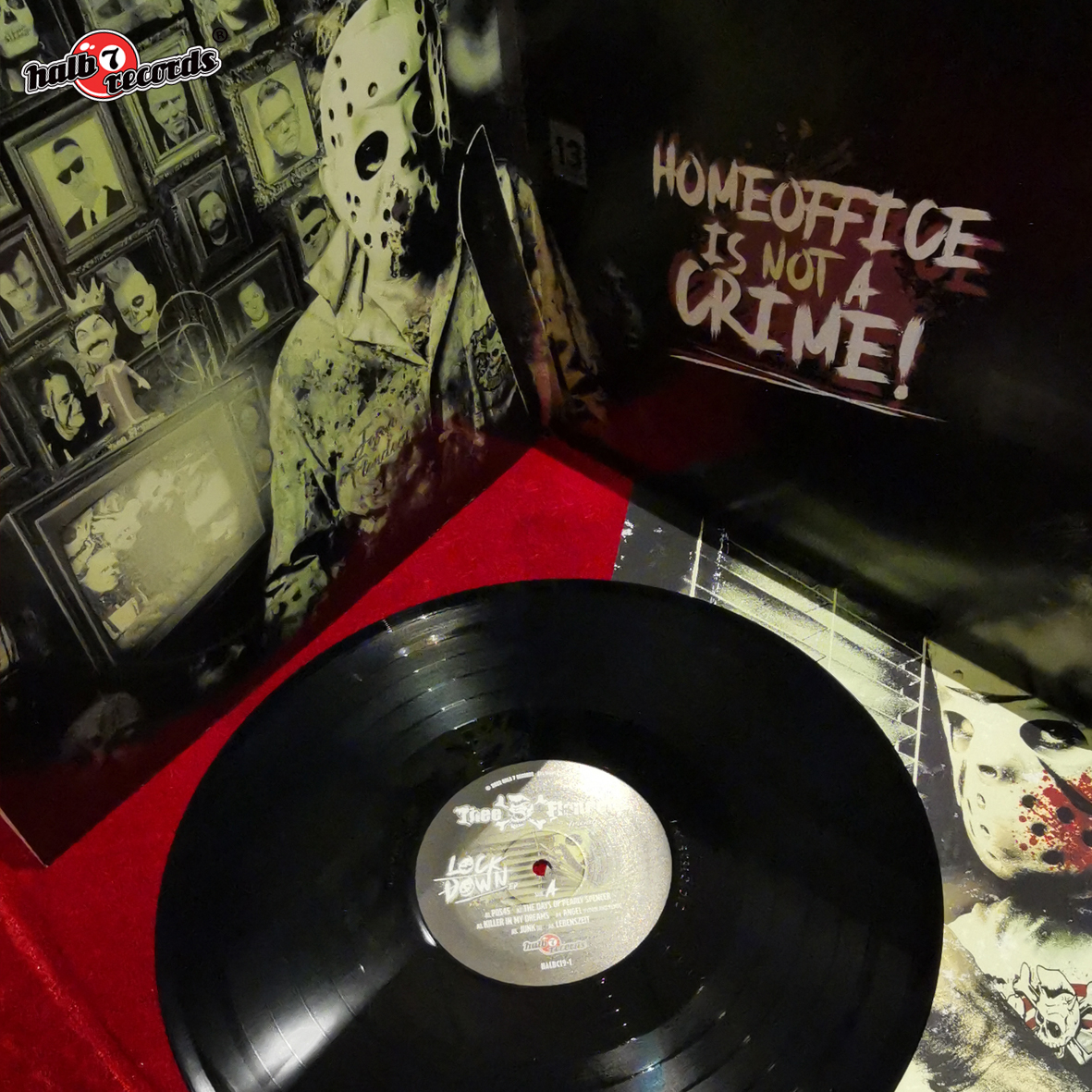 THEE FLANDERS with Friends and Idols "Lockdown EP"  Detail Album + Poster