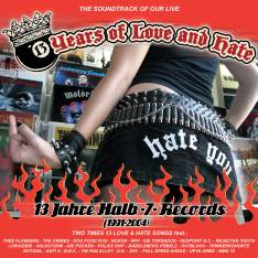 SAMPLER 13 years of love and hate CD (HALB35-2)